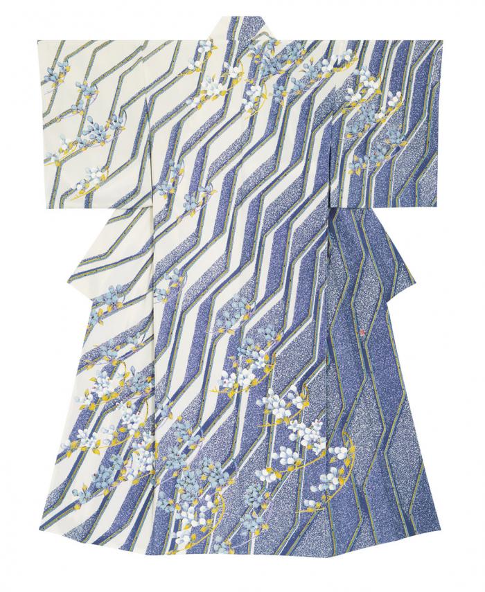 友禅訪問着「春彩」