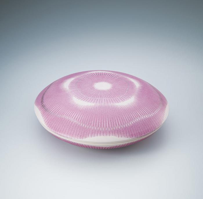 金彩正燕支蓋器