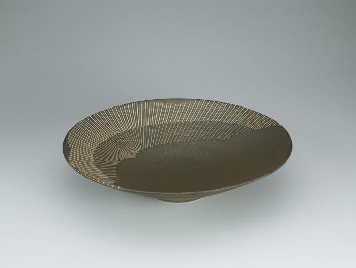 黒釉線文鉢「翔」