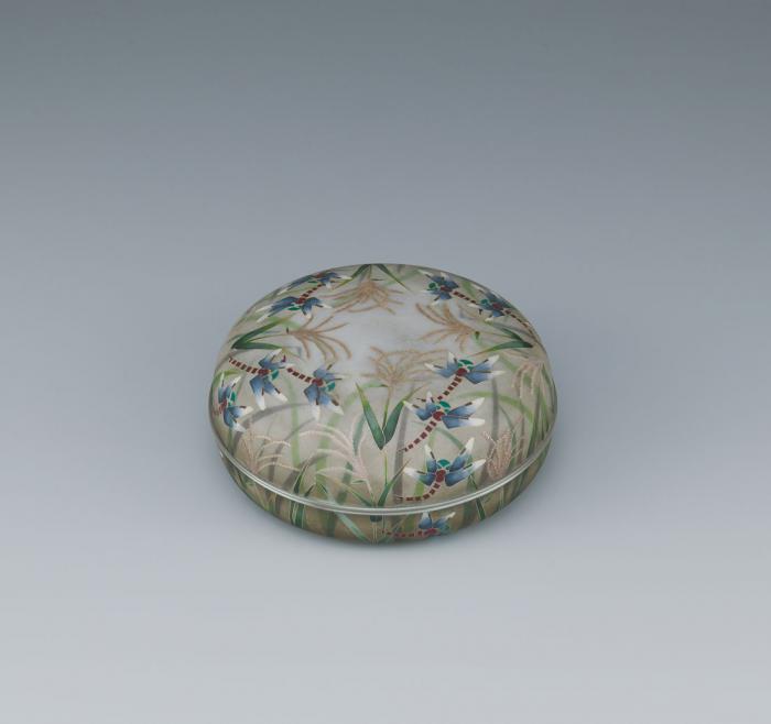 有線七宝蓋物「あきづ」