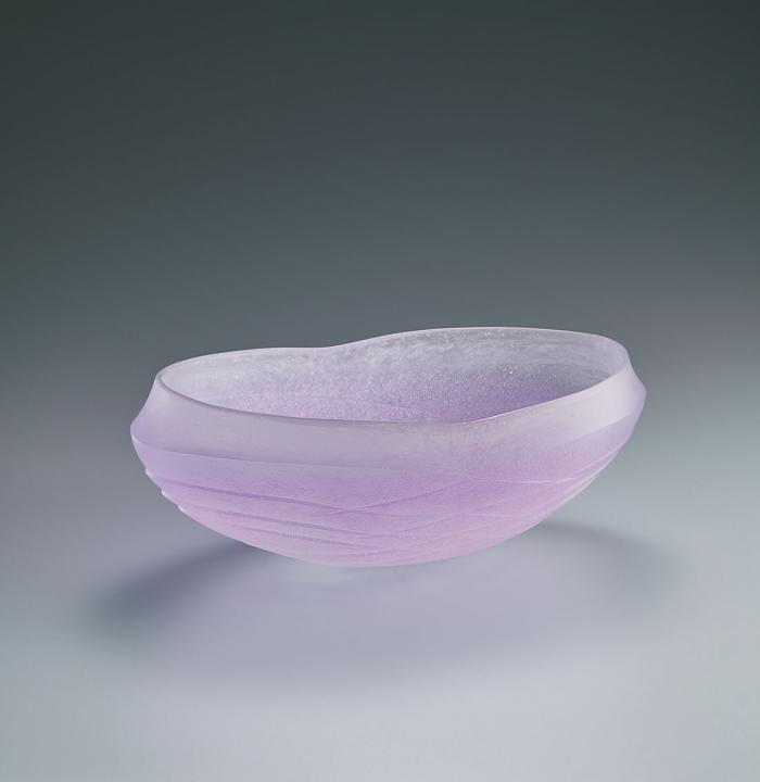 硝子鉢「宵映」