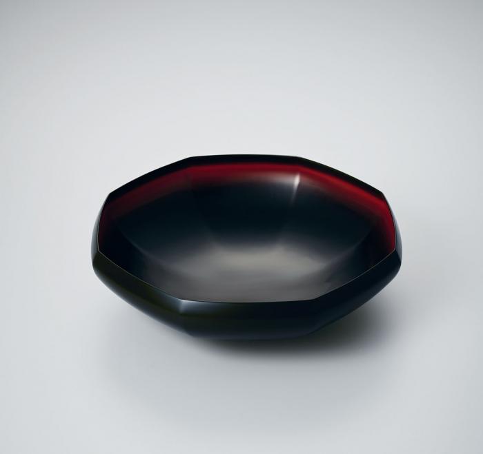 乾漆盛器「草朧」