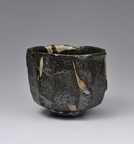 萩黒茶盌