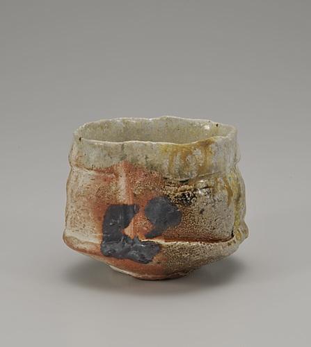 丹波灰釉茶碗