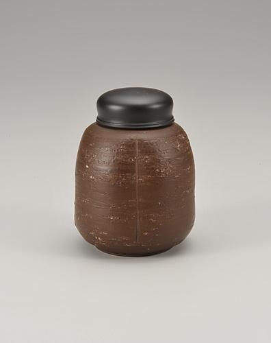 茶窯変茶心壷