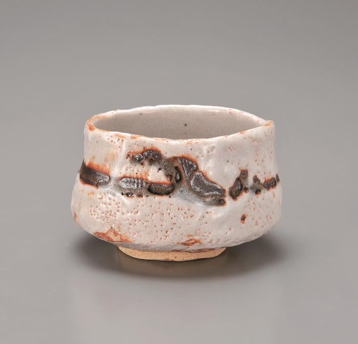 志野茶盌