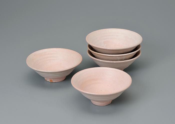 緋色茶碗（数茶碗）（5客）