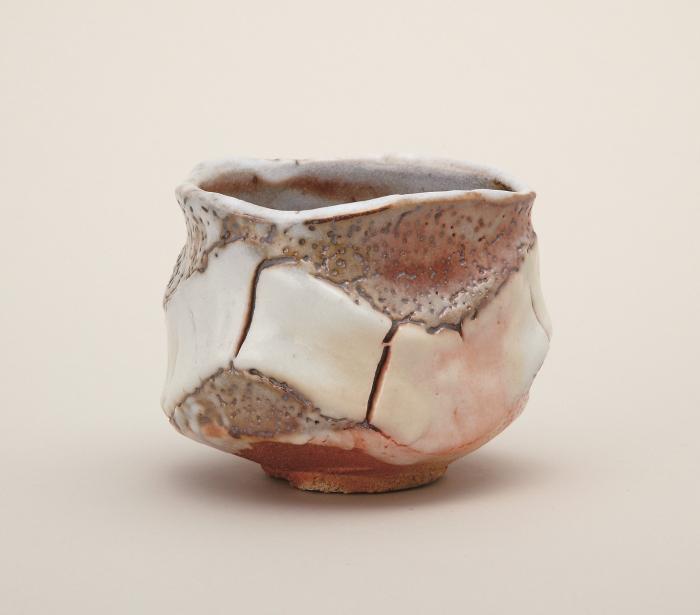 志野茶盌
