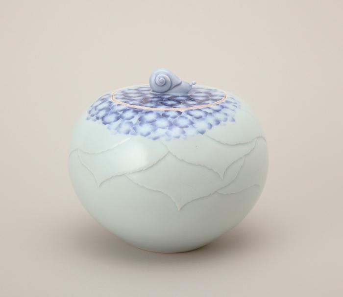 水指「紫陽花」