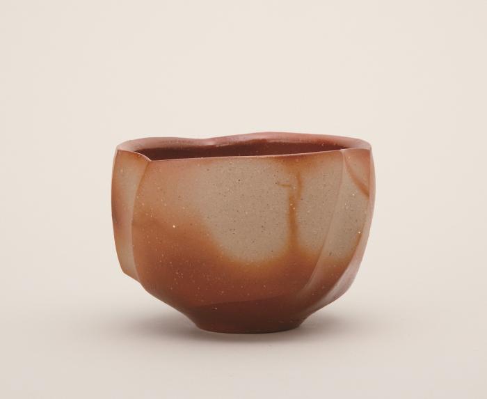 緋襷茶盌