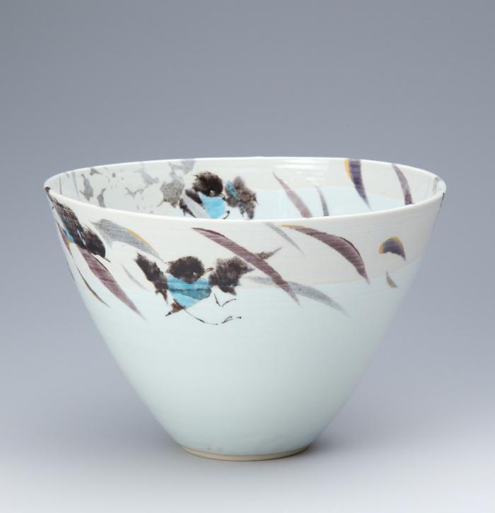 色絵深鉢「霧更紗」