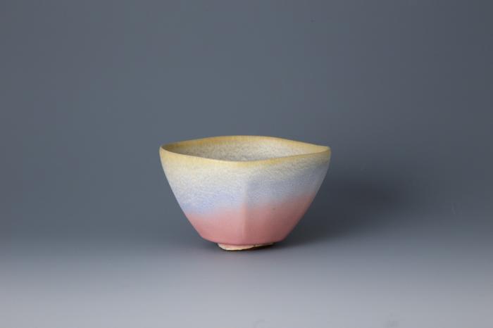 釉彩茶盌