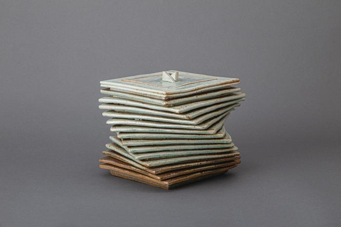 灰釉壷