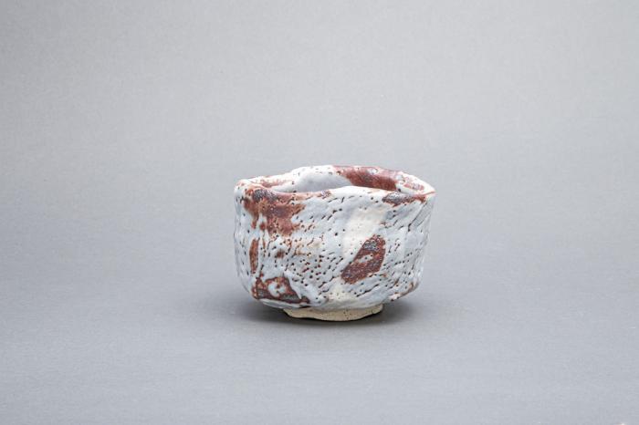 鼡志野茶盌