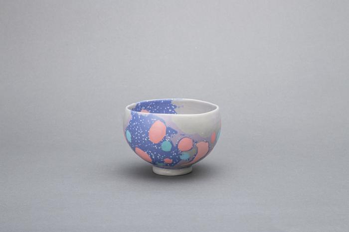練り込み茶碗