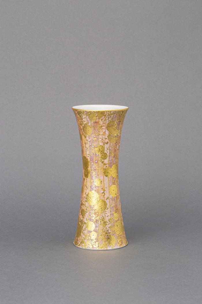 金襴手彩色花器