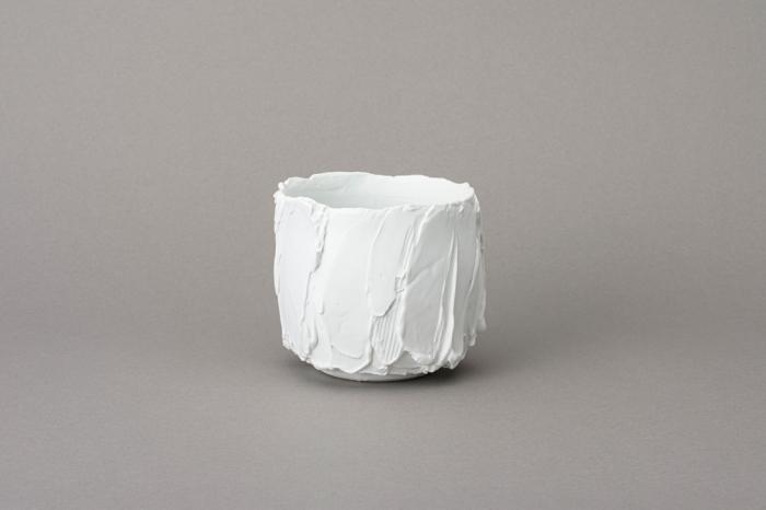 茶盌「白を纏う」