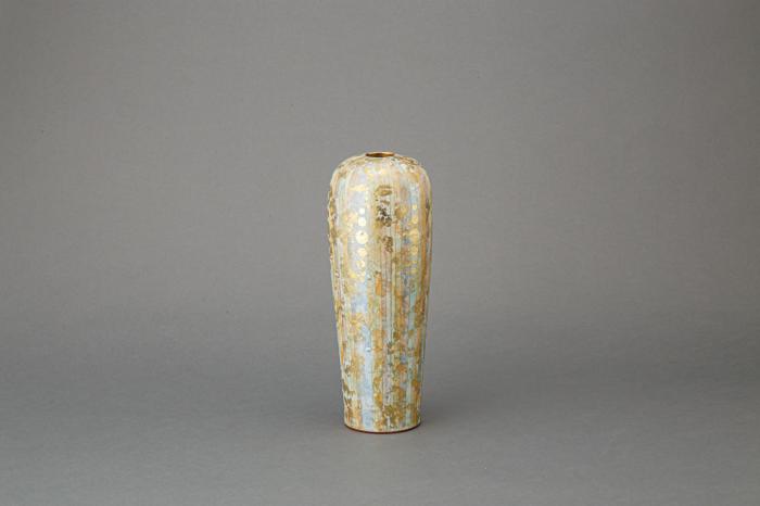 金襴手彩四色花器