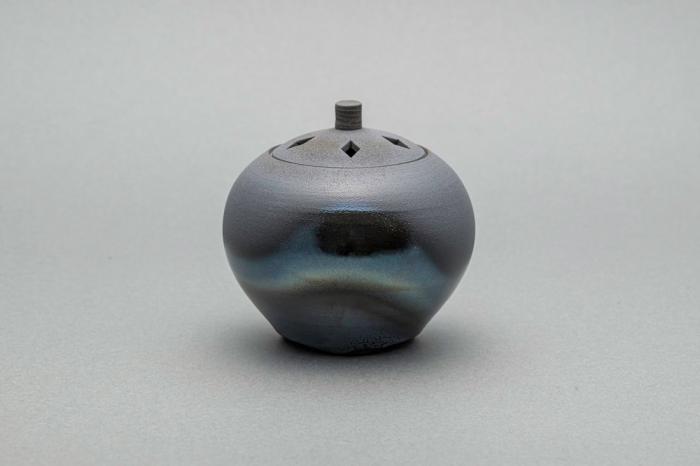 焼締窯変香炉
