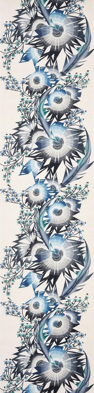 型絵染帯「愷風」