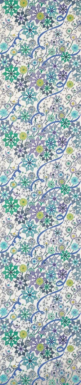 型絵染帯「麗ら」