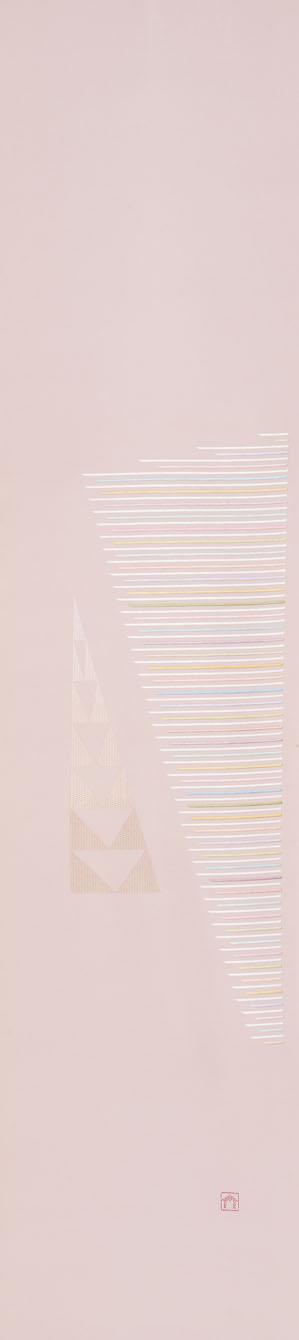 刺繡帯「旋律」