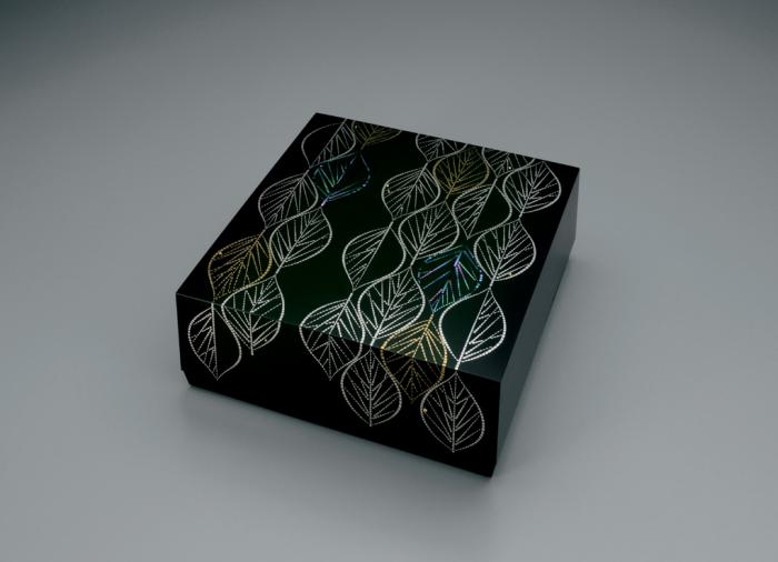 切金箱「瑞葉」