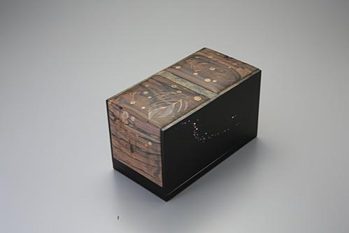 木地蒔絵箱「みぞれ様」
