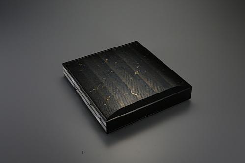 螺鈿蒔絵色紙箱「水面」