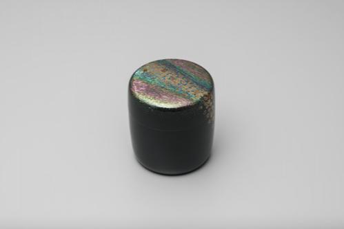 青貝蒔絵棗「華の路」