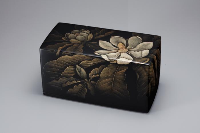 沈金箱「花開く」