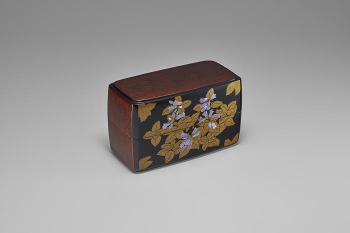 変塗蒔絵螺鈿箱「いわぶくろ」