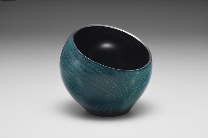 乾漆蒟醬花器「翠」