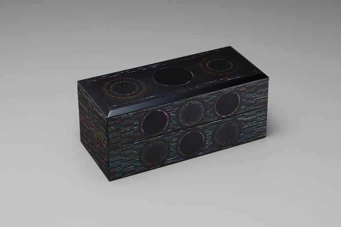 紋紗塗重箱「淋」