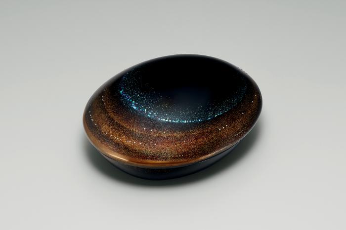 蒔絵合子「また朝が来る」