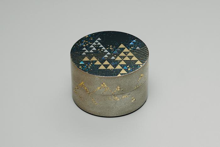 蒔絵茶器「山河」