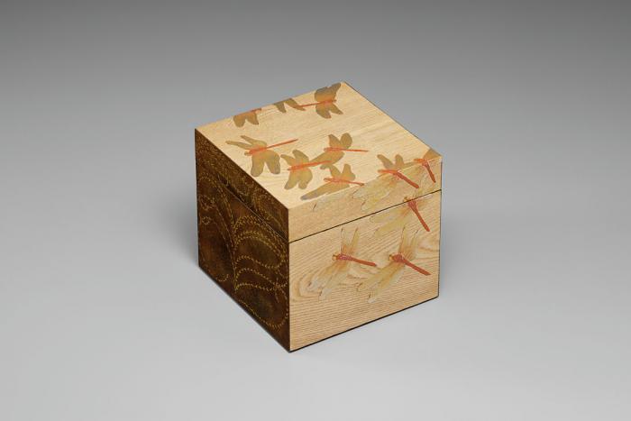 木地蒔絵箱「秋景」