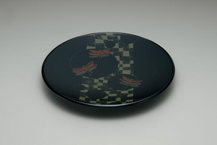 蒔絵盛器「伸々と」