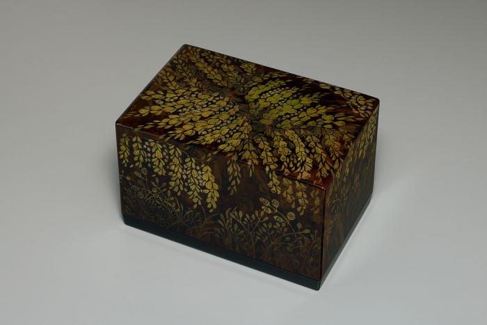 沈金漆箱「木五倍子」