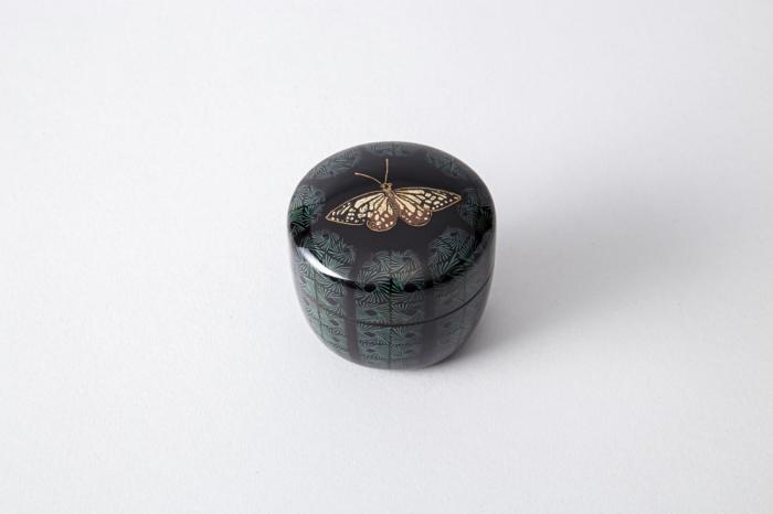 籃胎蒟醬茶器「渡り」