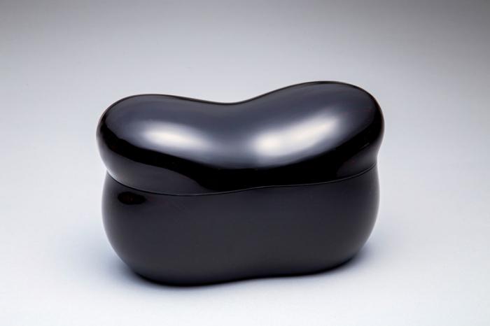 乾漆溜塗箱「雙」