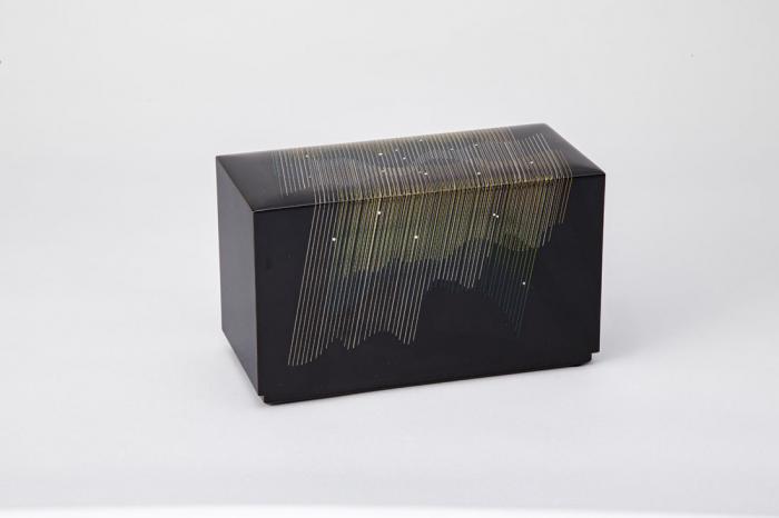 沈金箱「彩雲」