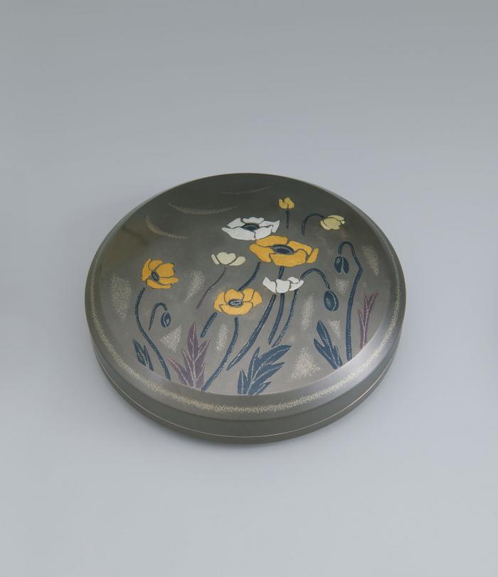 布目象嵌合子「ポピー」