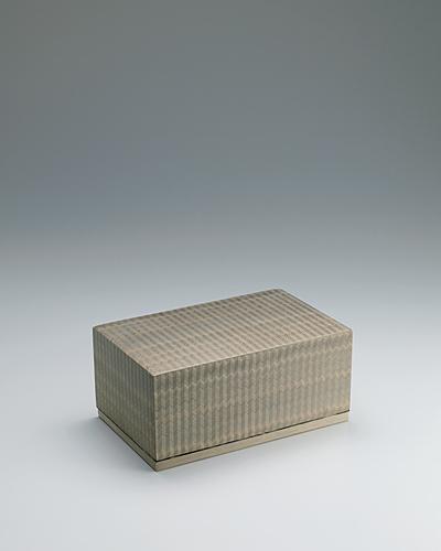 神代杉木画飾箱
