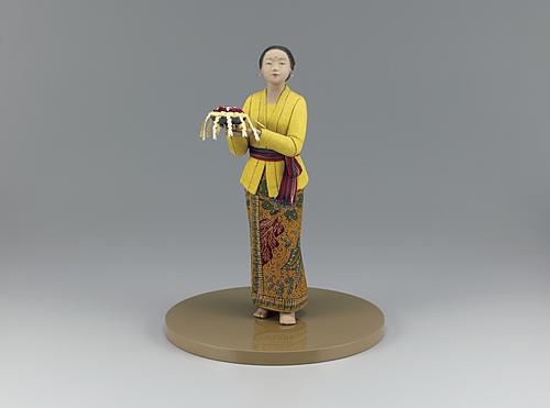 木彫木目込「祭仕度」