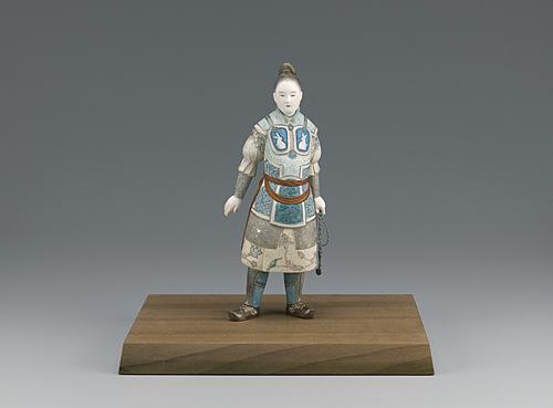 陶彫彩色「白苑」