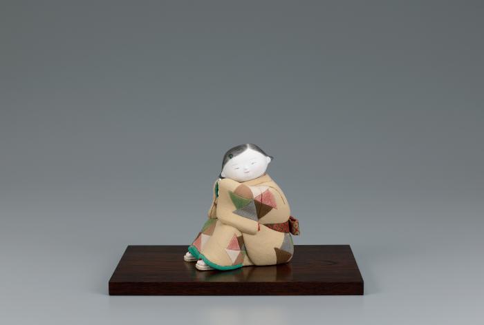 木芯桐塑嵌込「慈心」