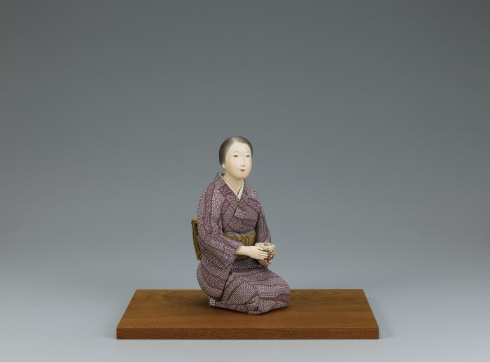 桐塑木目込「悠々」