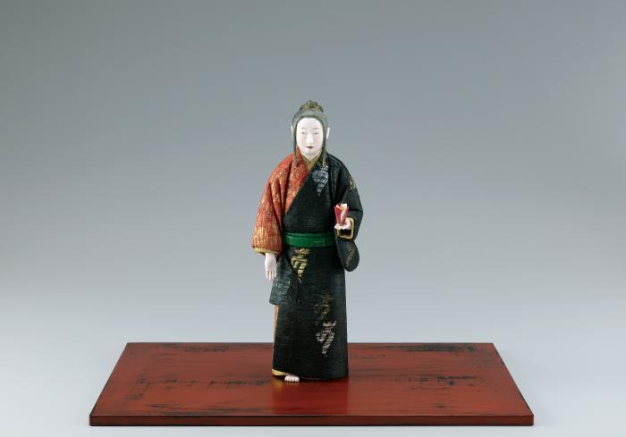 木芯桐塑和紙貼装「二月堂 椿」