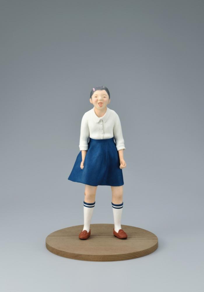 紙塑紙貼「青春（あおはる）」